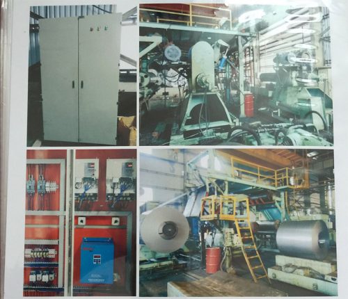 西凯士回馈应用在越南的冷轧板分条机上