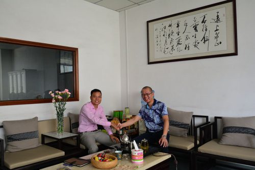 东南亚客户到访