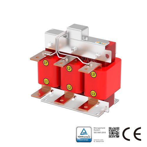 DV/DT filter, Rated Current 262A ,for 132KW Motor
