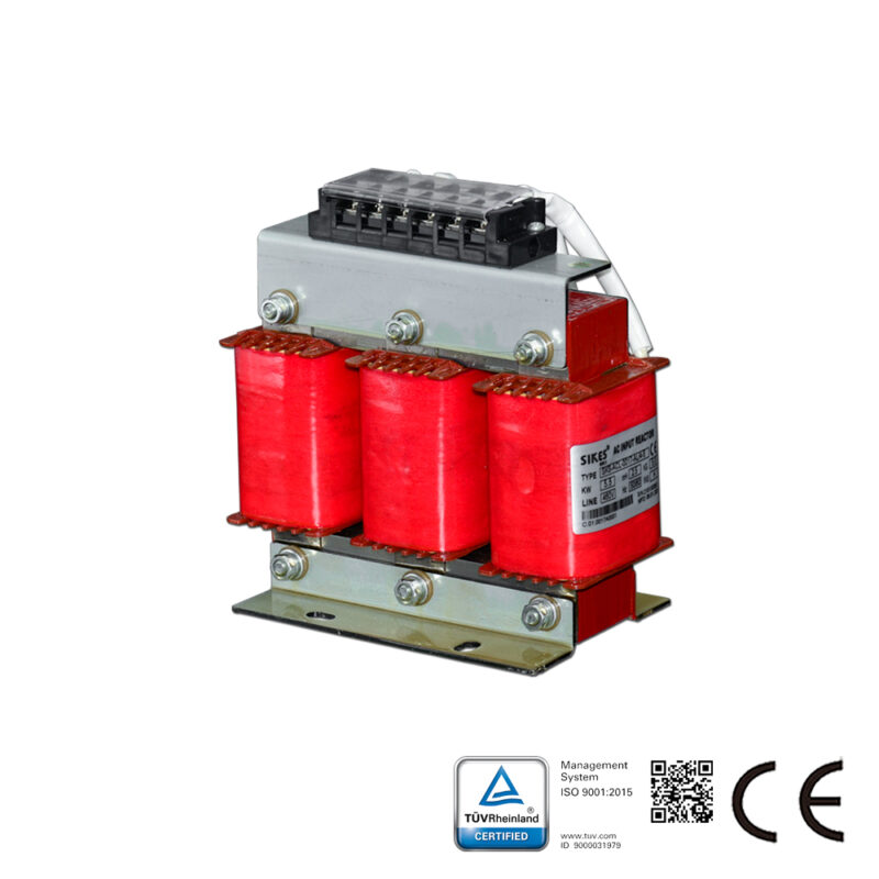 Line Reactor,Input Reactor AC 3-Phase 460V,Rated Current 17A,5.5KW