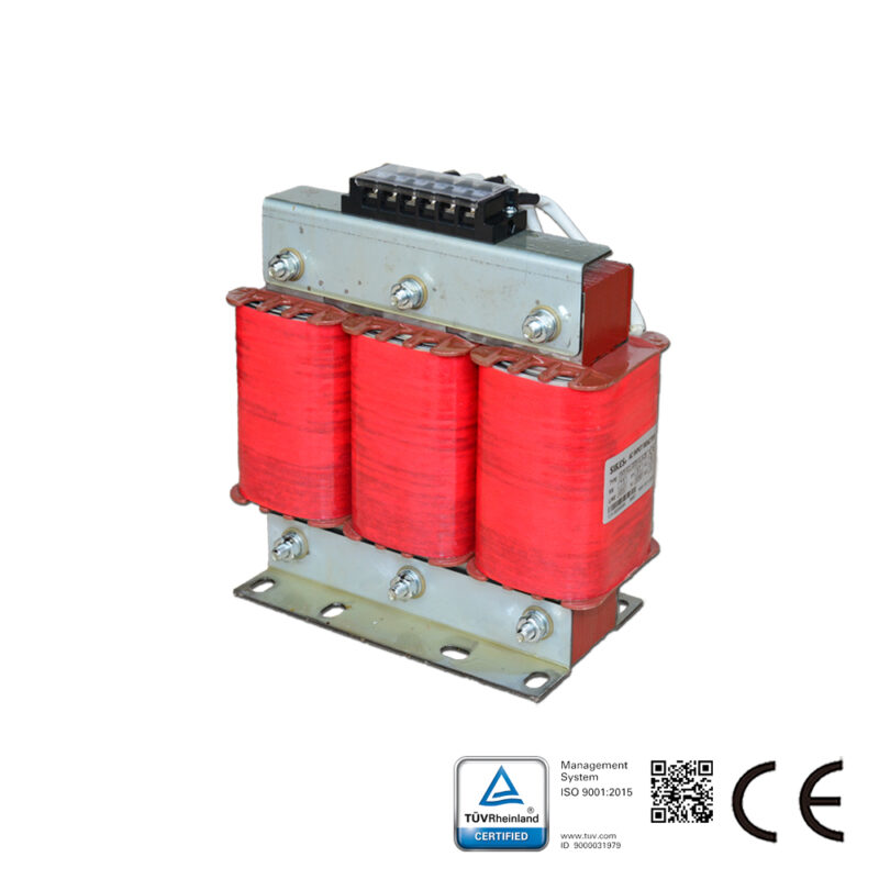 Line Reactor,Input Reactor AC 3-Phase 400V ,Rated Current 20A ,7.5kw
